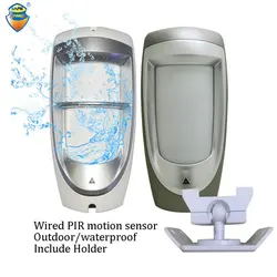 (1 pcs)Wired Outdoor Waterproof Motion Sensor Dual PIR Alarm Paradox DG 85 Home security 110 degree Pet immunity Home security