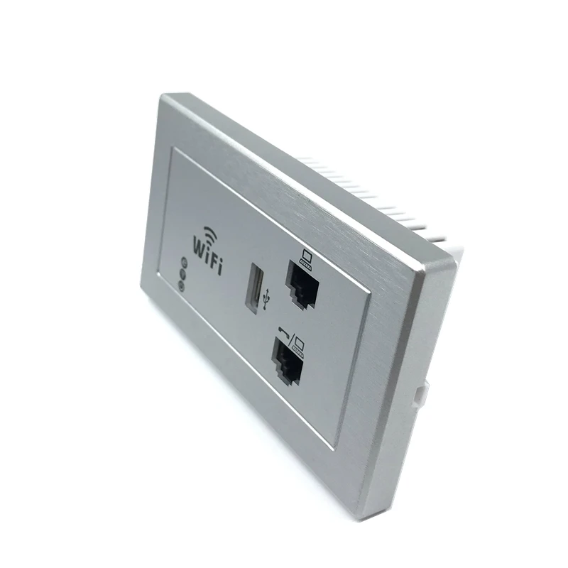 ANDDEAR สีขาว AP คุณภาพสูงห้องพักโรงแรม Wi - Fi mini wall mount AP router จุดเชื่อมต่อ pick up โทรศัพท์สาย