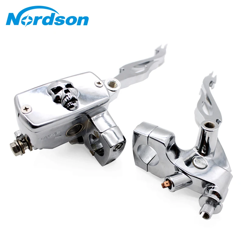 

Nordson 1 "25 мм универсальный мотоциклетный тормозной цилиндр сцепления, набор рычагов резервуара для Honda Suzuki Kawasaki Yamaha