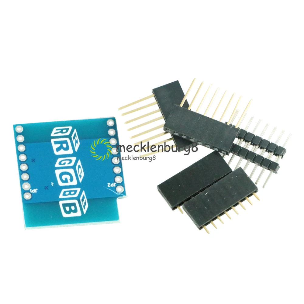 Esp8266 for WeMos D1 module WS2812B RGB shield for WeMos D1 mini ESP8266 board module with pins Esp8266