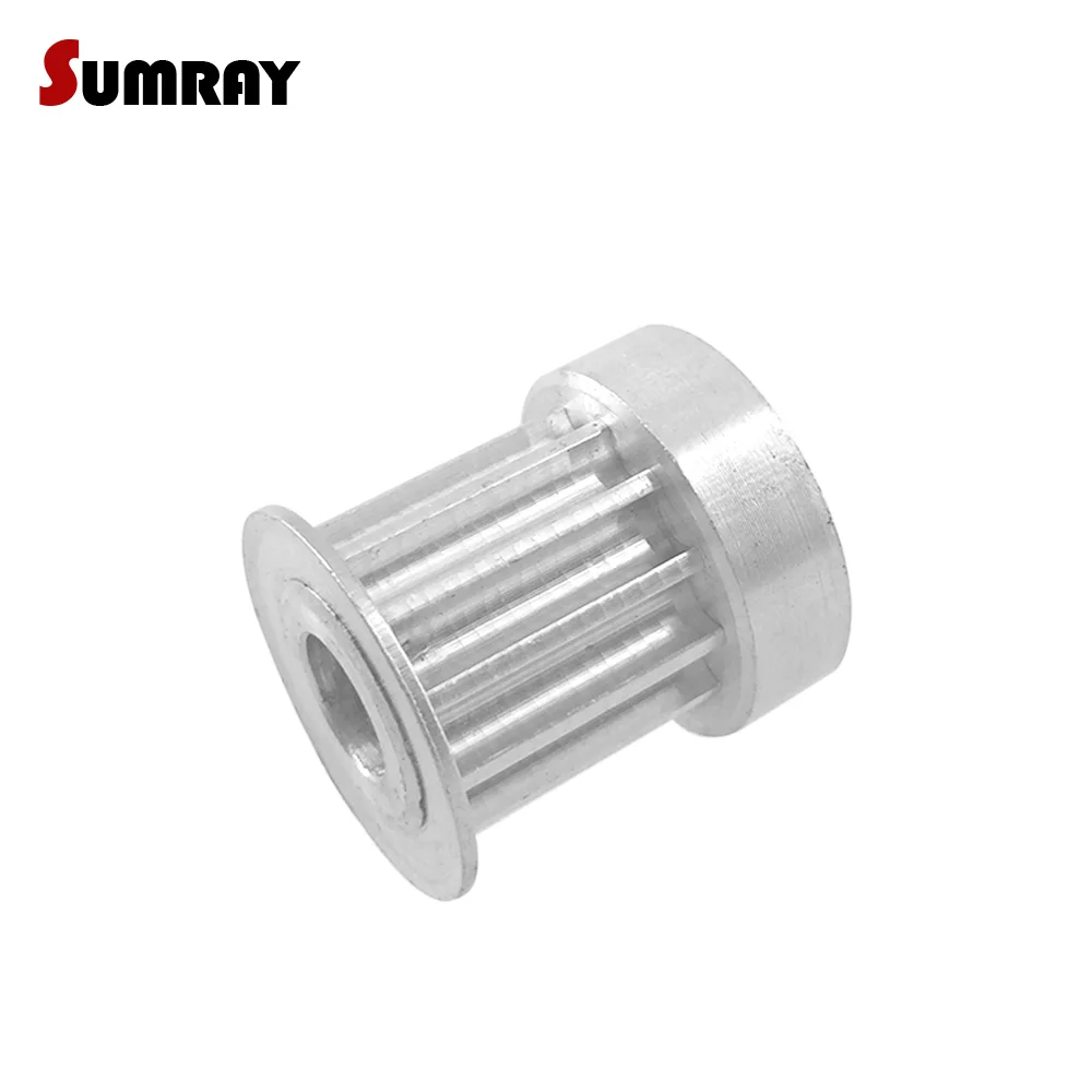 SUMRAY Timing Pulley 5M 10T Pulley Wheel  Bore 5/6/6.35/7/8mm16/21mm Belt Width Stepper Motor Belt Pulley