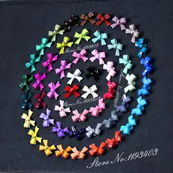20PCS 11mm x16mm butterfly knot Colored Bow Charm Pendant Connector Jewelry DIY for earrings/necklace/Bracelet E-6(NO19-36)