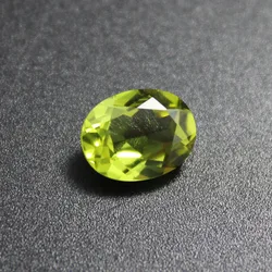 oval shape olivine stone peridot beads for jewelry making chrysolite loose gemstones DIY faceted created gemstone aaa stones