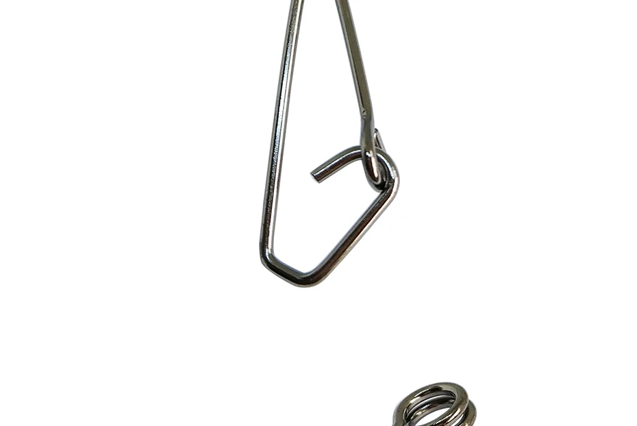 INFOF F6003-EINE 1000 stücke Süchtig Snap Pin Edelstahl SteelSafety Snaps Angeln Barrel Swivel Zubehör Stecker Tackle 0 # zu 7 # – Detail 3