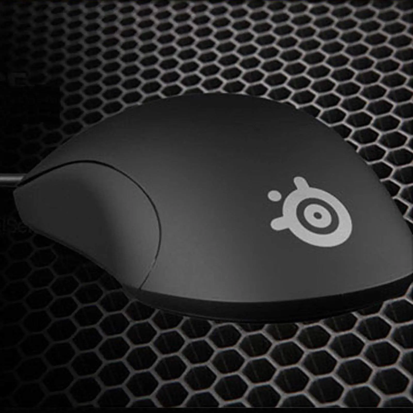 새로운 브랜드! Steelseries KINZU V3 광학 게이밍 유선 마우스, 4 버튼, 흑백 (박스 없음)