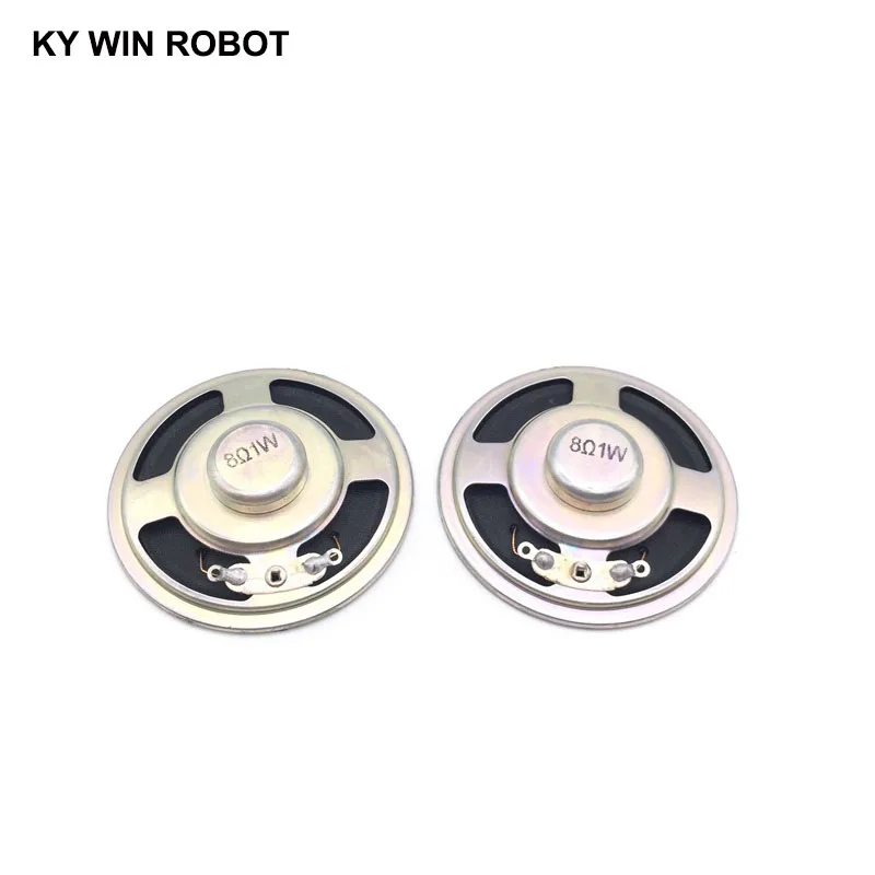 2pcs/lot New Ultra-thin speaker 8 ohms 1 watt 1W 8R speaker Diameter 57MM 5.7CM thickness 12.7MM