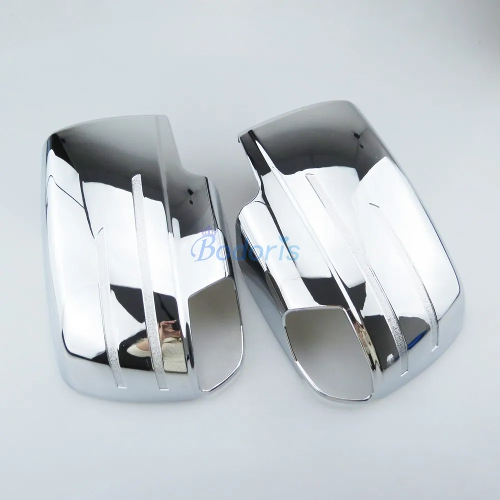 Accessories For ISUZU DMAX D-MAX D MAX 2012 2013 2014 2015 Door Mirror Cover Rear View Overlay Panel Frame Chrome Car Styling