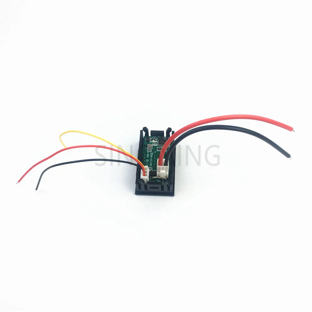 Mini Digital Voltmeter Ammeter DC 100V 10A Panel Amp Volt Voltage Current Meter Tester 0.28\