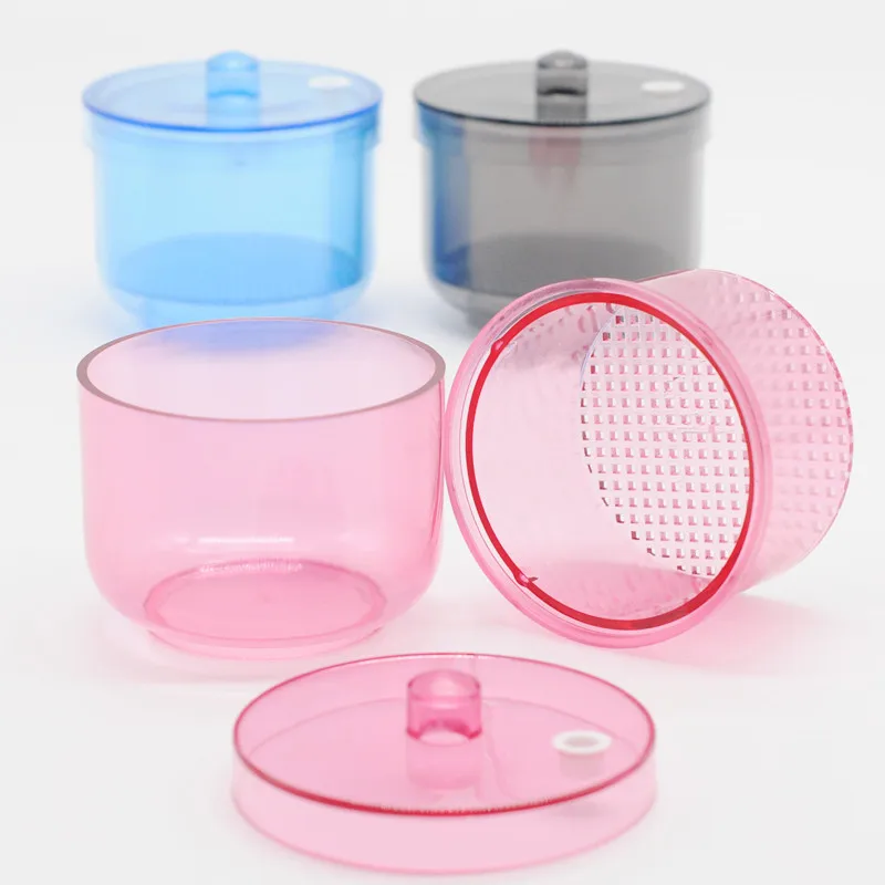 

Dentistry Sterilising Trays Endo Sterilize Box Soak Disinfection Cup With Net