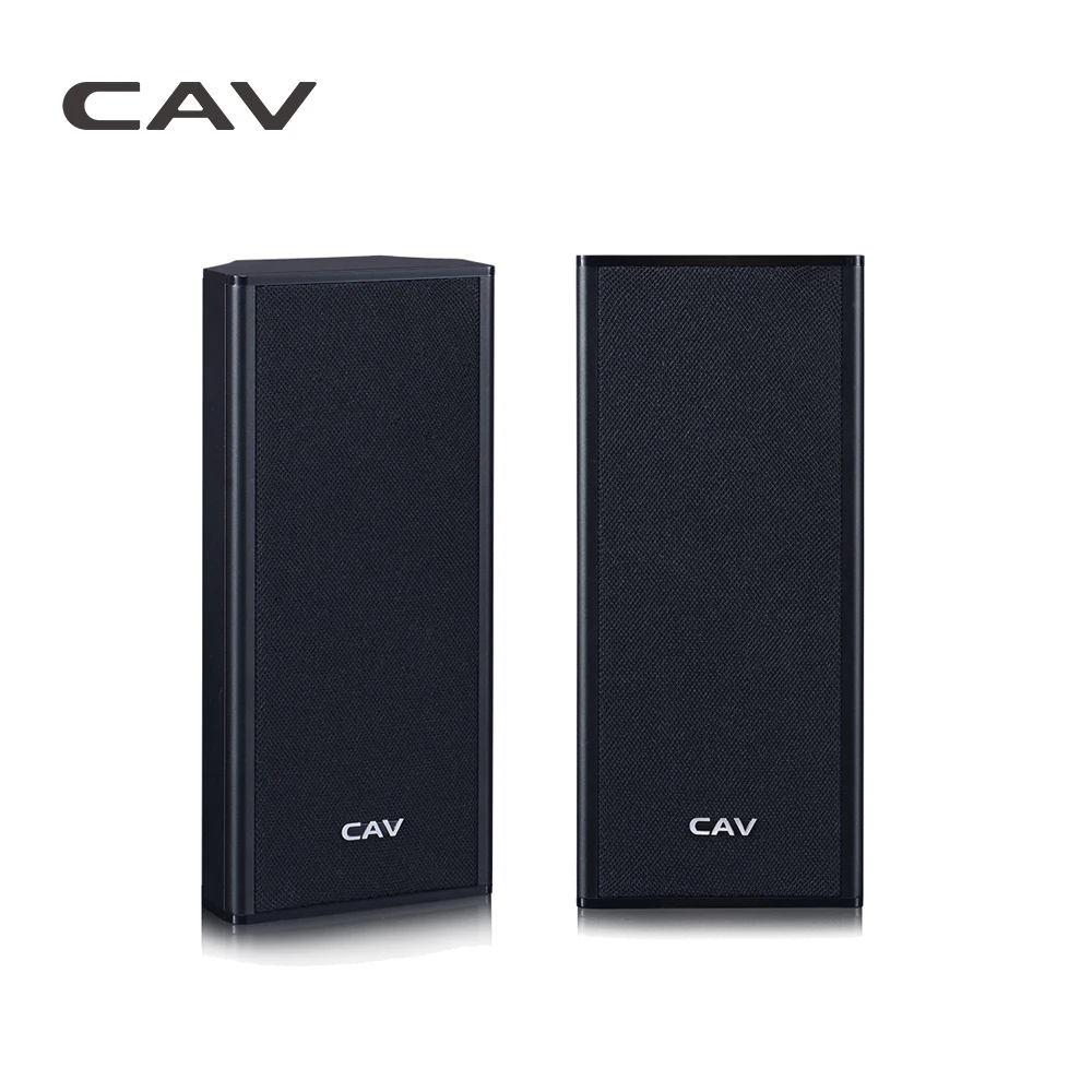 CAV AL20 Wall-Mounted Speaker Home Theater Passive Speaker High Quality Easy Setup Mini System AUX Sealed Wall-Surround Speakers