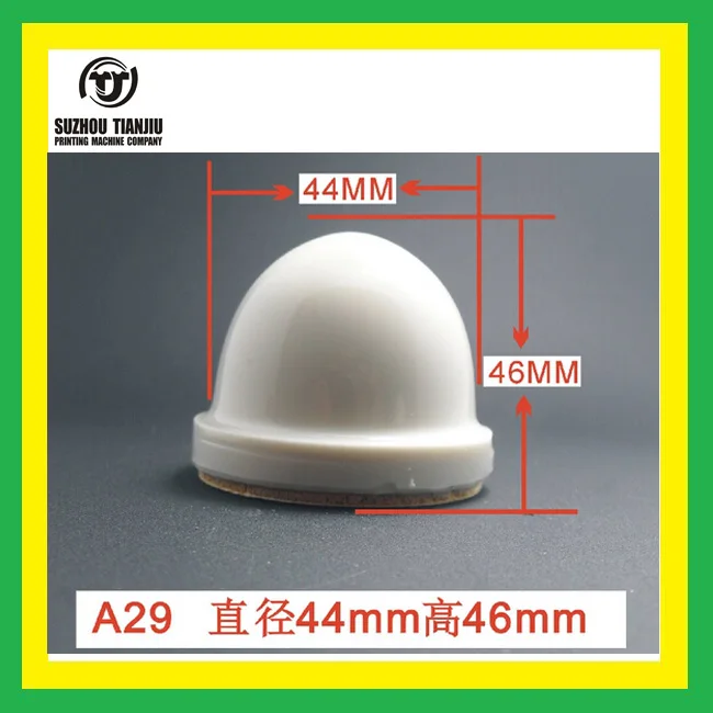 

TJ A29 Roundness Silicone Rubber Head For Pad Printing(Size:Diameter44*High46MM)