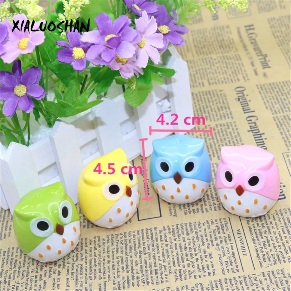 2 Pcs New Cute Cartoon Owl Children Stationery Pencil Sharpener Pencil Shaver School Student Supplies