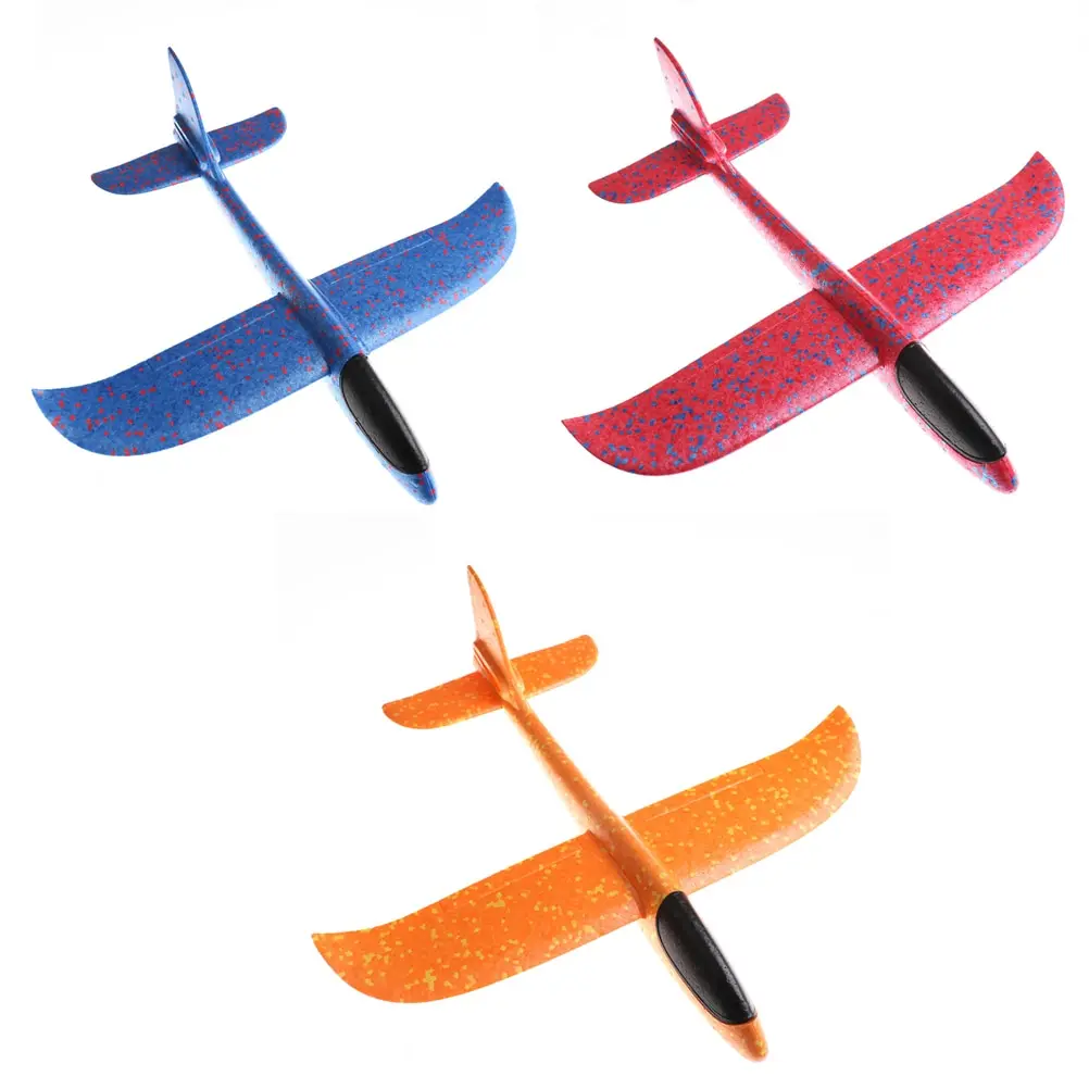 Funny Toy Epp Hand Launch Free Fly Glider Plane Hand Throw The Plane Model Toys For Children Kids Gifts