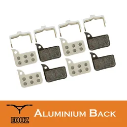 EOOZ 4 Pairs Lightweight Bicycle Semi-metallic Disc Brake Pads Aluminum Back For SRAM HRD Red 22 B1, Force 22, CX1, Rival 22