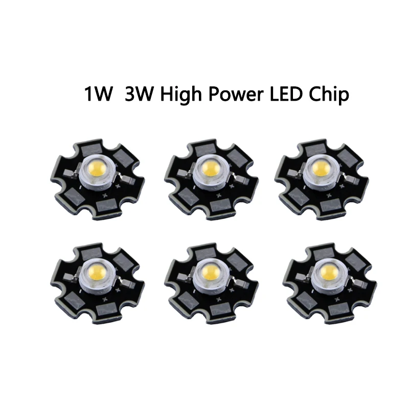 1pcs/lot Epistar 3w led chips bulb diode lamp 3000k 6000k 10000k 440nm 620nm 660nm for aquarium led light led grow light