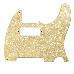 Pleroo piezas de guitarra personalizadas, para 5 agujeros Esquire tele con BP Mini pastilla Humbucker, placa para rascar