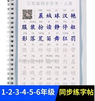 China Primary School Chinese Auto Dry Repeat Practice Copybook Calligraphy Lu Pin Tang 3D Groove Copy Book Pen Set Kids Age 6 up