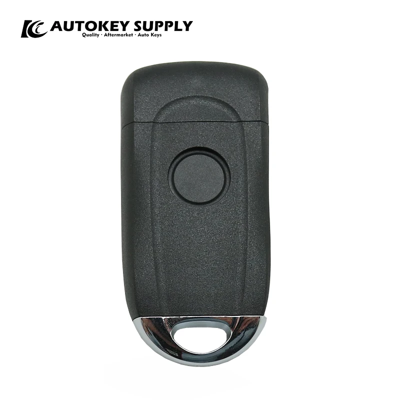 Modificato per Ford 3 1 pulsanti chiave a scatto remota 315/433MHz senza lama AutokeySupply AKFDC437