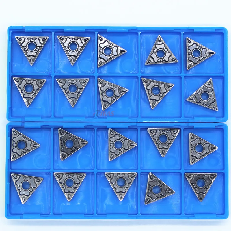 10PCS TNMG160404/08 HQ TN60 TNMG 331 HQ สามเหลี่ยม Cermet ภายนอกใบมีด
