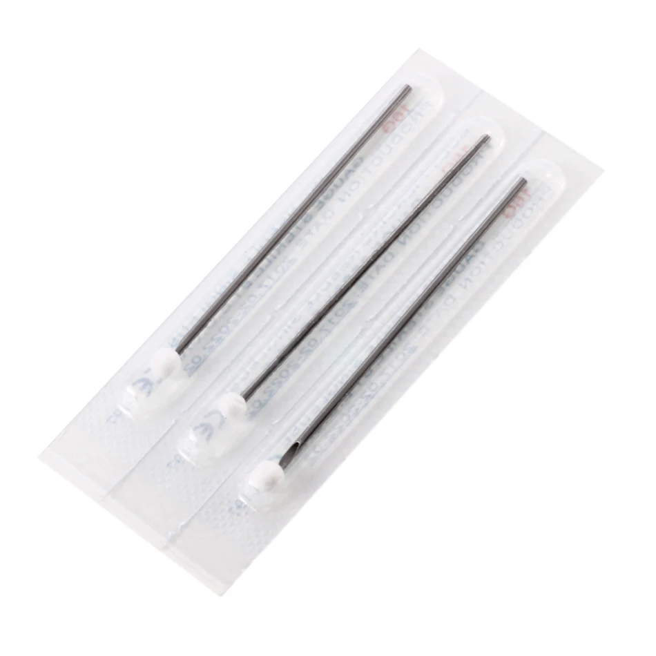 10Pcs Pro Body Piercing Tools Kit Jewelry Piercing Needle Diposable for Horseshoe Ring Piercing Body Jewelry 1Set