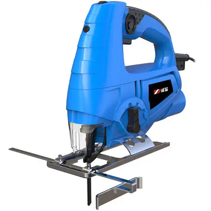 550W Electric Jigsaw Woodworking Electric Jigsaw Metallic Timber Plasterboard Cutting Tool, Gift 10 Saw Blades