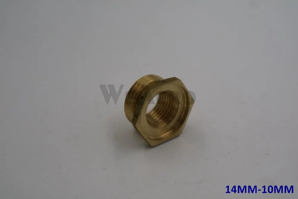 Rcexl 14mm to 10mm spark plug bushing adapters(Copper)