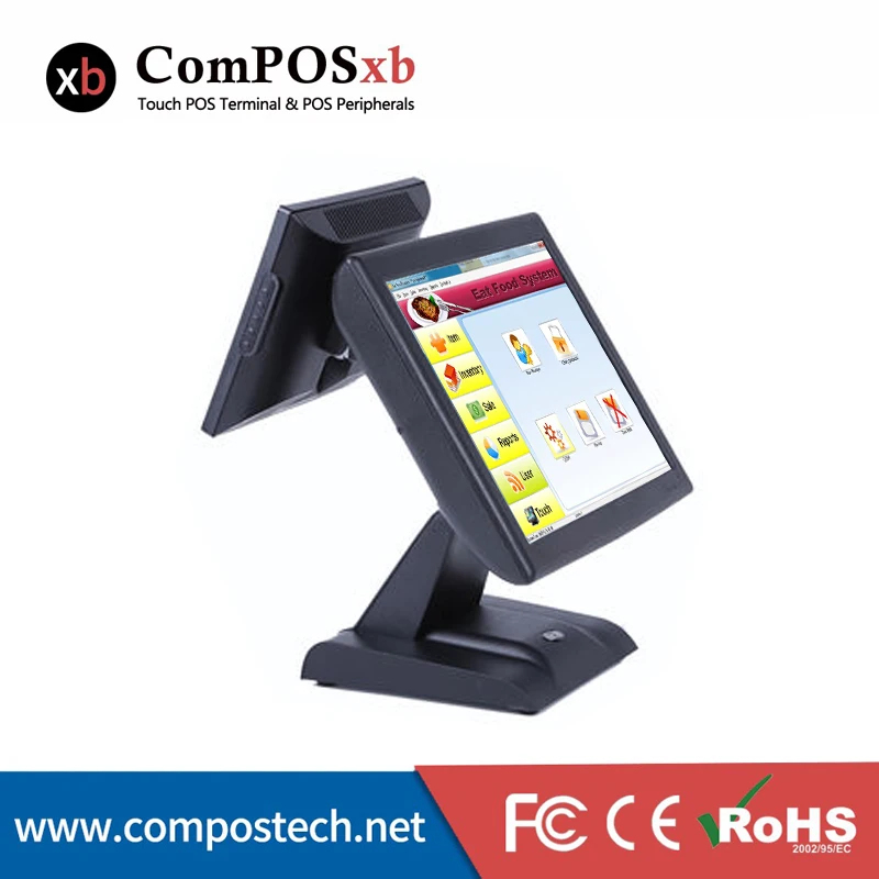 Windows Pos Systemen Resistive Touch Screen 15 Inch Pos Alles In Een Pc Kassa