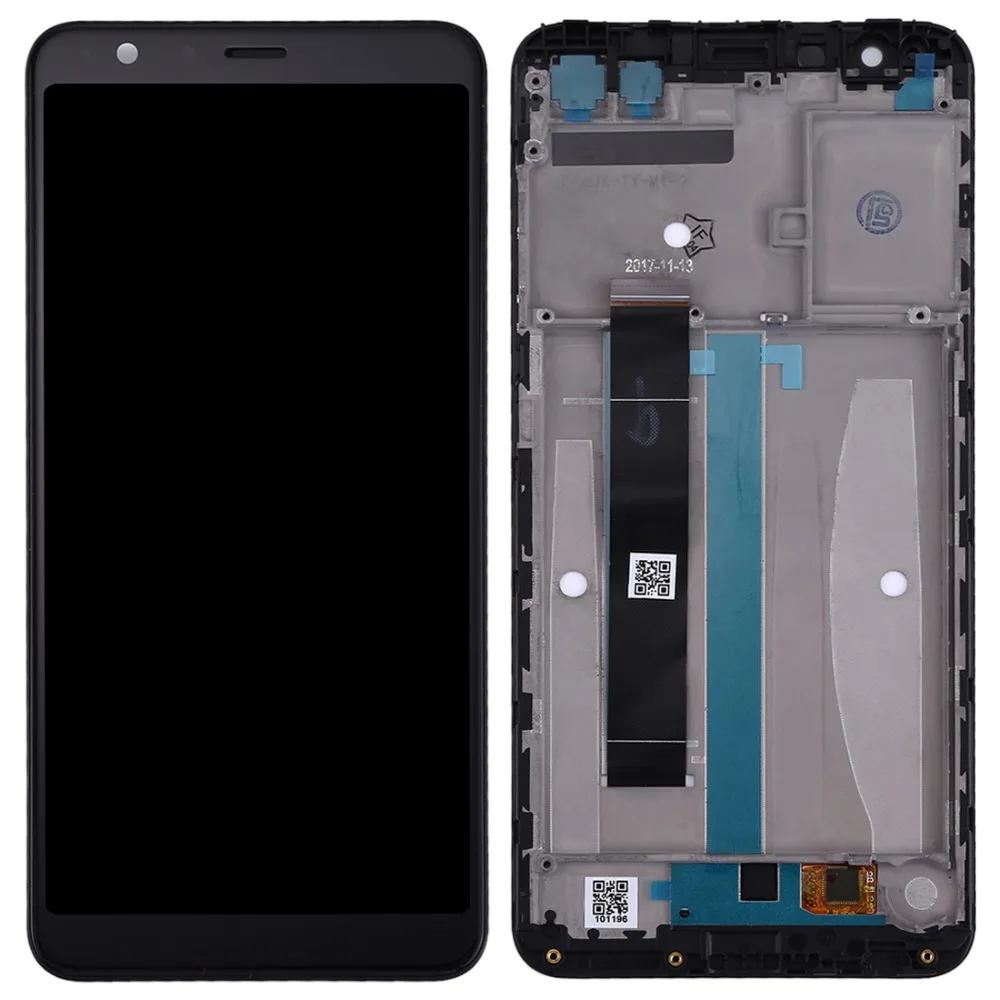 

iPartsBuy New LCD Screen and Digitizer Full Assembly with Frame for Asus Zenfone Max Plus (M1) X018DC X018D ZB570TL