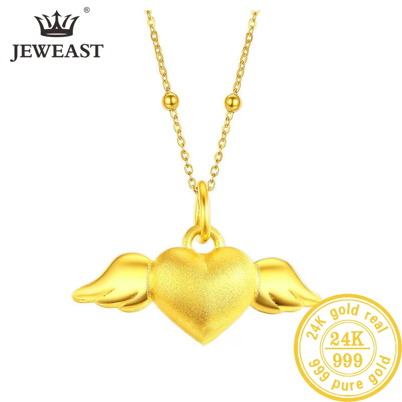 

JYJ 24K Pure Gold Pendant Real AU 999 Solid Gold Charm Beautiful Trendy Classic Party Fine Jewelry Hot Sell New 2023