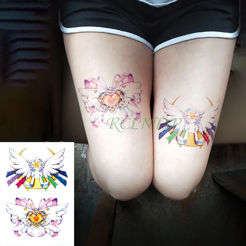 Waterproof Temporary Tattoo Sticker Butterfly Diamond fake tatto flash tatoo tatouage temporaire body art for girl women femme