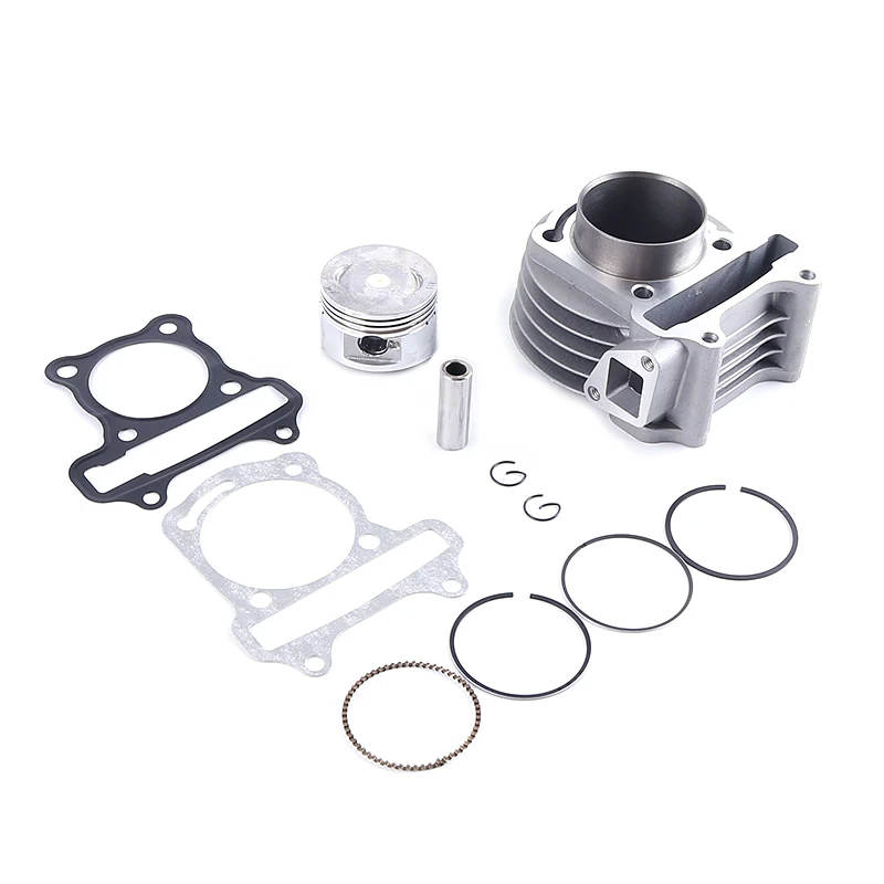 China scooter 50cc GY6 80cc big hole kit cylinder 64mm head piston ring kit