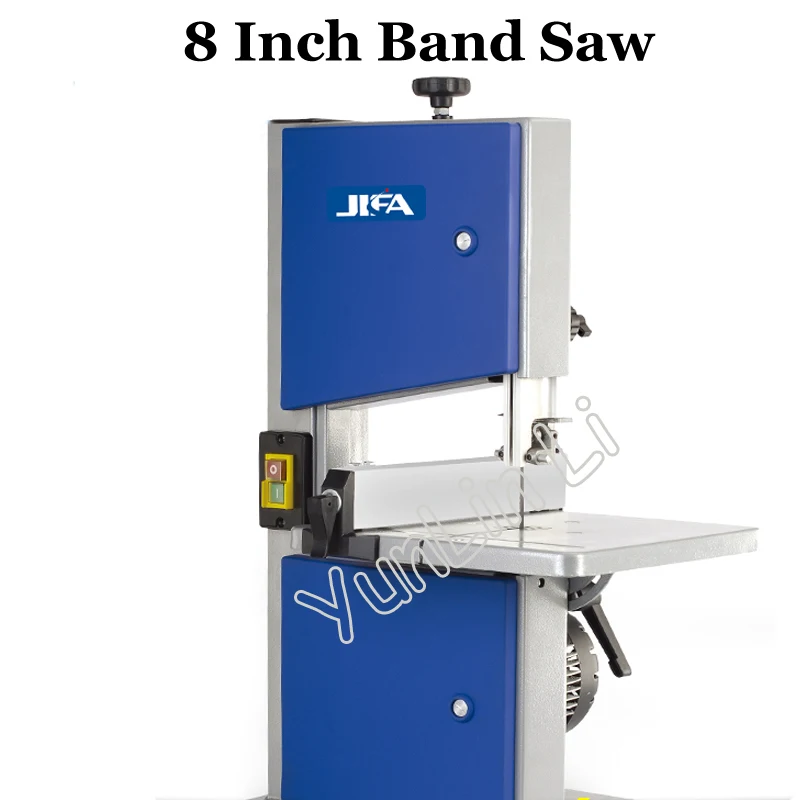 8 Inch Band Saw 220V Multifunctional Woodworking Band Sawing Machine Solid Wood Flooring Installation Work Table Saws