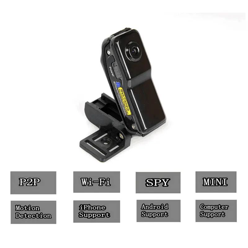 New HD WIFI IP Cam Remote Surveillance DV Home Security Micro Camera for iphone