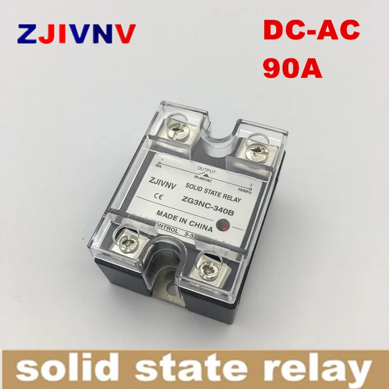 

single phase solid state relay DC-AC 90A SSR 90DA ,DC Control ac ZG3NC-390B Zero crossing type full load current