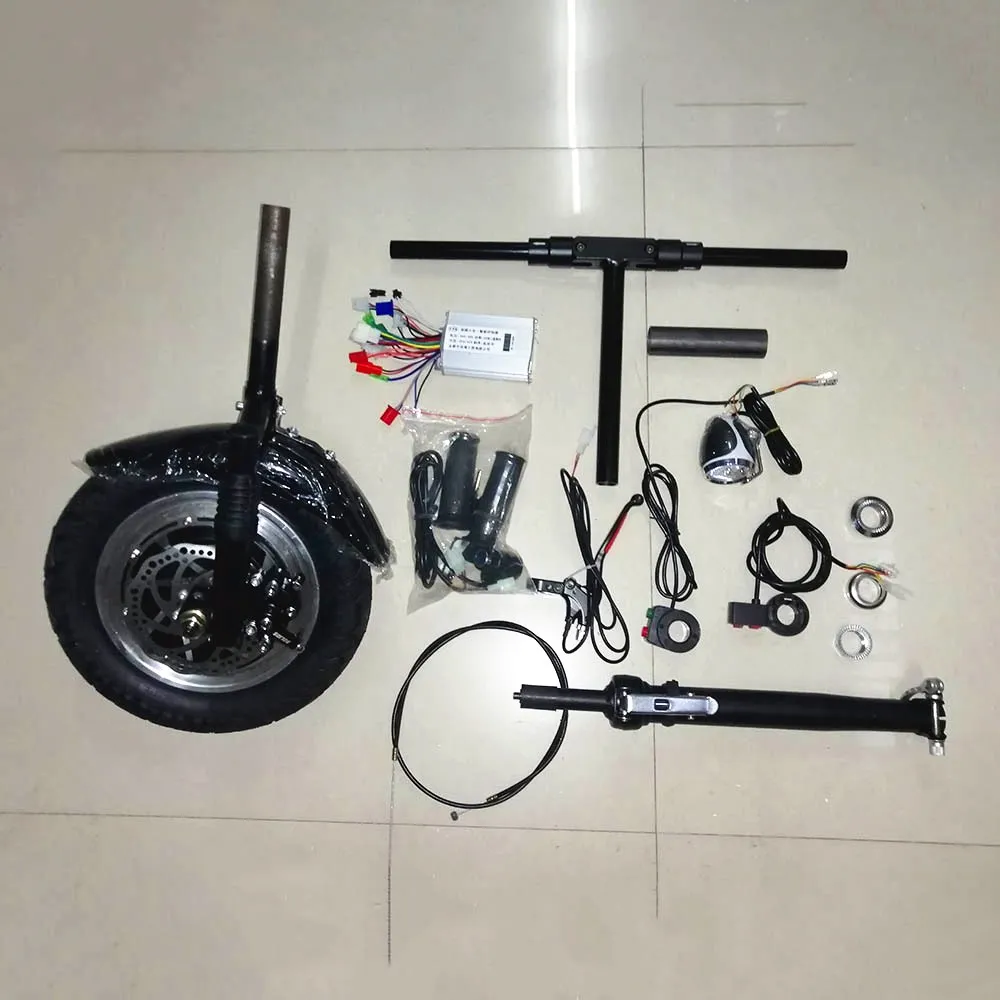 Electric Handcycle Folding Wheelchair Attachment, DIY Wheel Chair Conversion Kits, Hand Cycle Bike, 36V, 48V, 350W