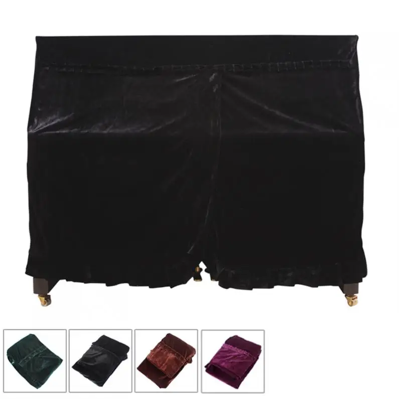 158 x 112 x 50cm Pleuche Musical Piano Dust-proof Cover Dust Guard Tool for Upright Piano