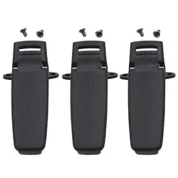 Clips de ceinture, 3 pièces, compatibles avec TYT Tytera MD280 MD-380 DM-UVF10 Retevis RT3