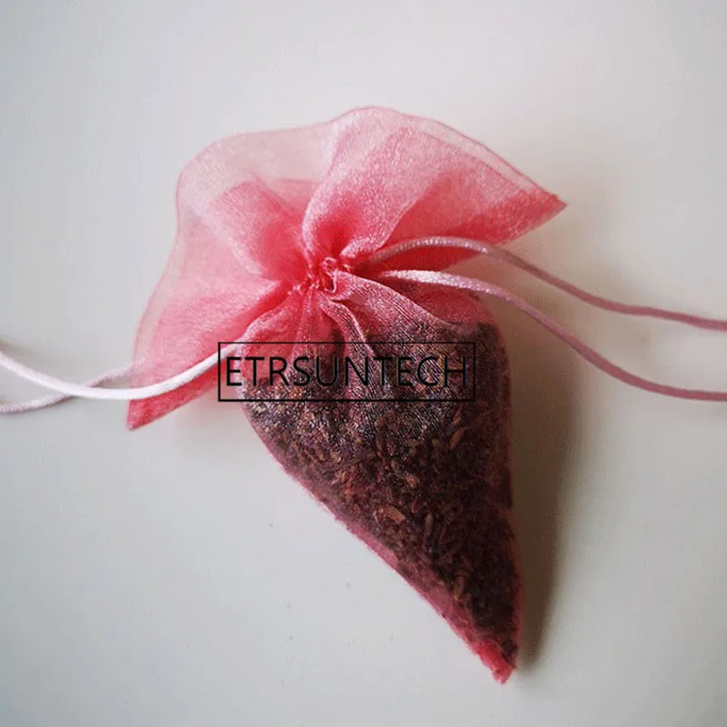 

500pcs Upscale Yarn Wedding Soap Drawstring Bags Cone Sweets Party Favor Gift Wrapper Bag Candy Bag