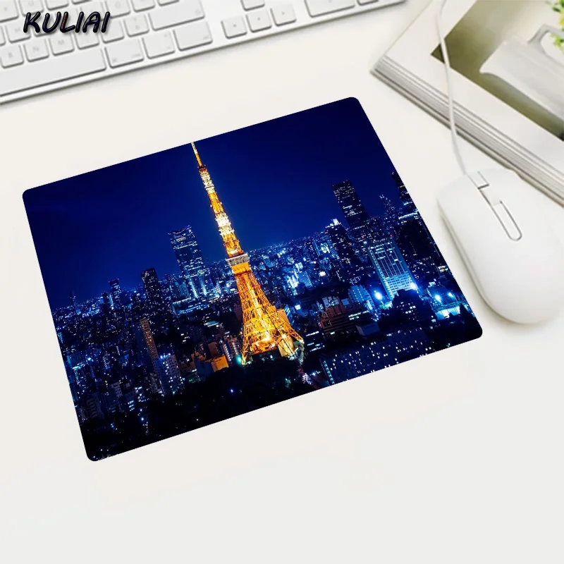 XGZ  Beautiful Night Landscape Game Gaming Laptop Mouse Pad Size 220mmX180mmX2mm and 250mmX290mmX2mm Mat Mousepad As Gifts