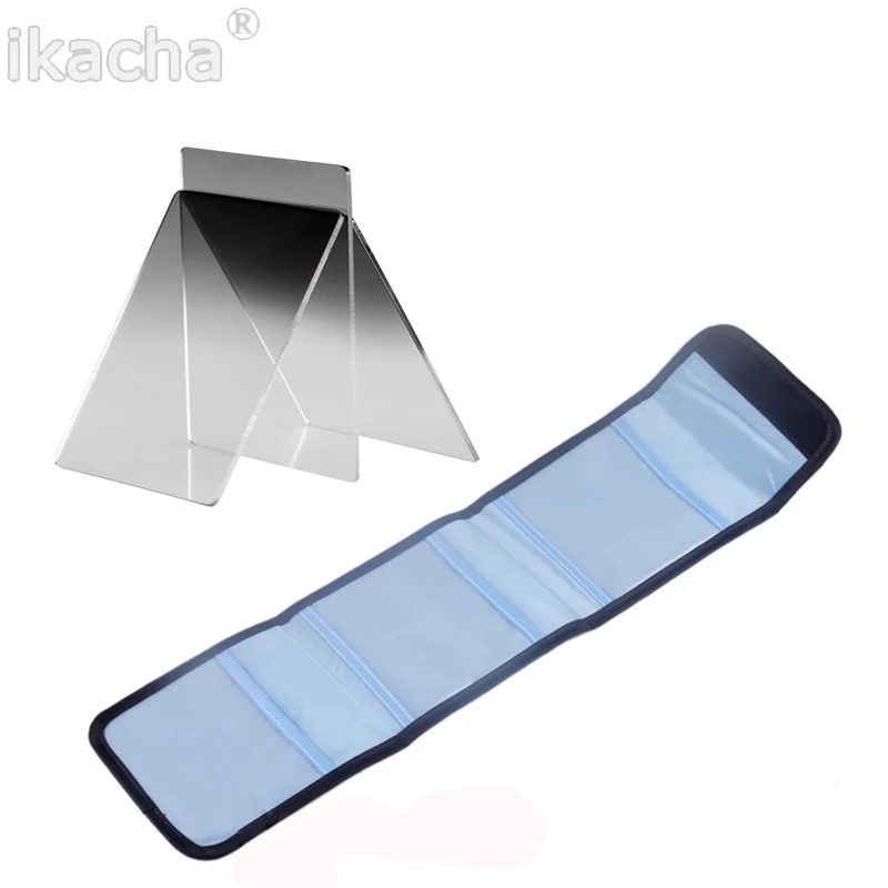 (3pcs) Neutral Graduado ND2 ND4 ND8 Filtro + 49 52 55 58 62 67 72 77 82mm 9 Anel Adaptador de Filtro para Cokin P