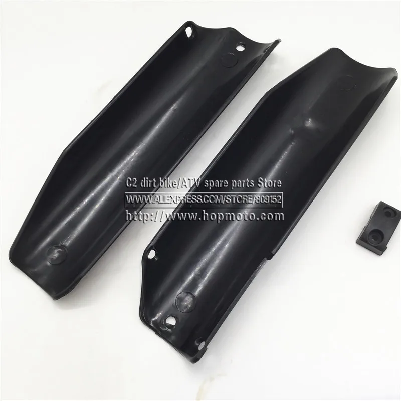 710MM Front Inverted fork shock absorption 45MM/48MM for Chinese Dirt pit bike CRF KLX with protector Cover