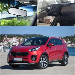For Kia Sportage K5 K4 K3 Carens K2 Soul Shuma KX3 VQ Opirus XCeed Soul Car 4K FHD 2160P Wifi DVR Video Recorder Dash Camera