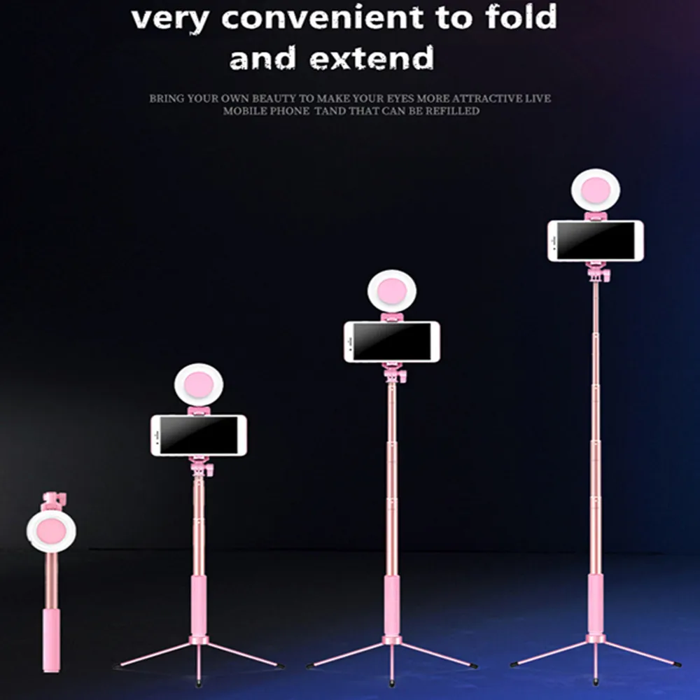 Dimmerabile LED Selfie Anello di Luce Video di Youtube Live 3200 k Photo Studio Luce Con Il Supporto Del Telefono Presa USB Con Selfie stickTripod
