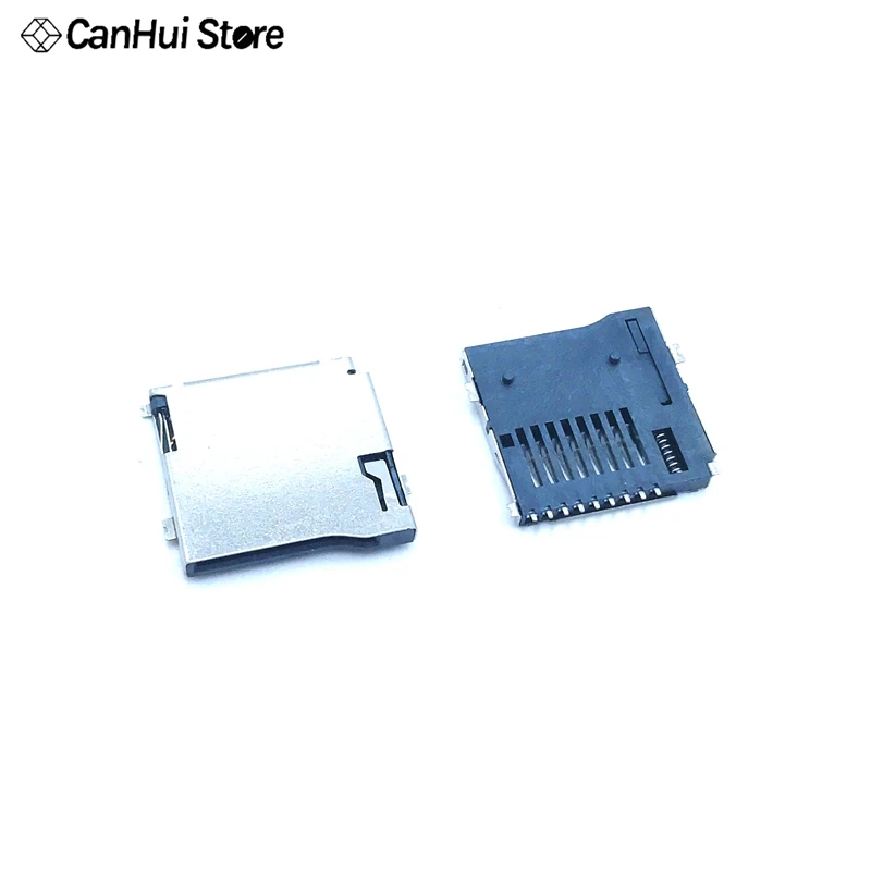 20Pcs/Lot 9pin Micro SD card slot connectors, size 14*15mm TF card deck, fit for phone, tablet, Vehicle Navigation The pop-up