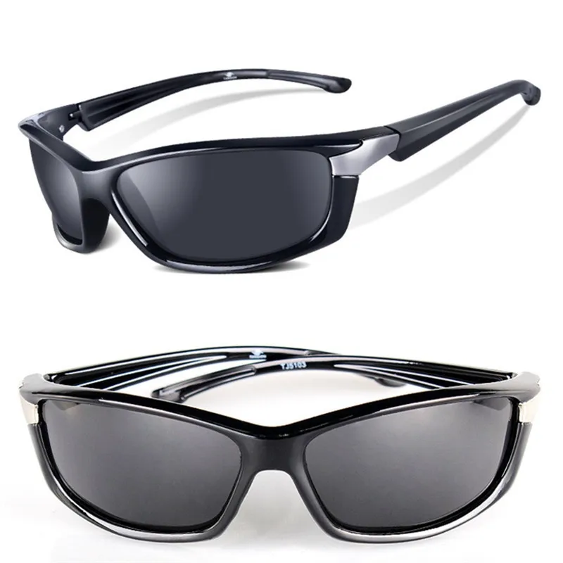 Beautyeye-Lunettes de soleil polarisées pour hommes, lunettes de soleil de sport de plein air, lunettes de conduite, pêche, course à pied, voyage,