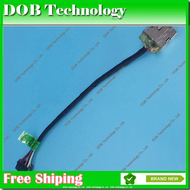 

Genuine For HP TouchSmart 11 Laptop CBL00379-0100 717370-YD6 DC Power Jack Plug Cable P/n:015_0301_1516_A