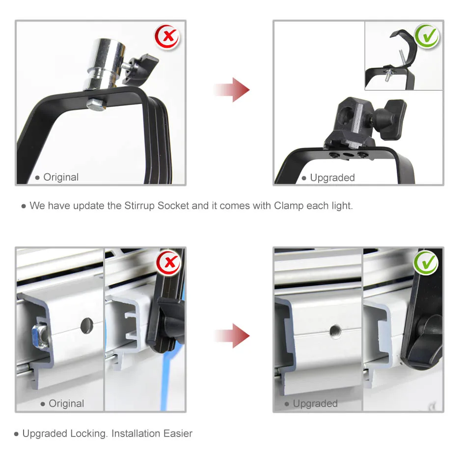 لمبة من التنجستن اللامعة معتمة من ALUMOTECH مدمجة بأبعاد 300wX2 + 650WX2 لمبة من التنجستن الفايرسنل لتصوير الفيديو وتصوير التصوير بالاستوديو مصباح لإضاءة الكاميرا