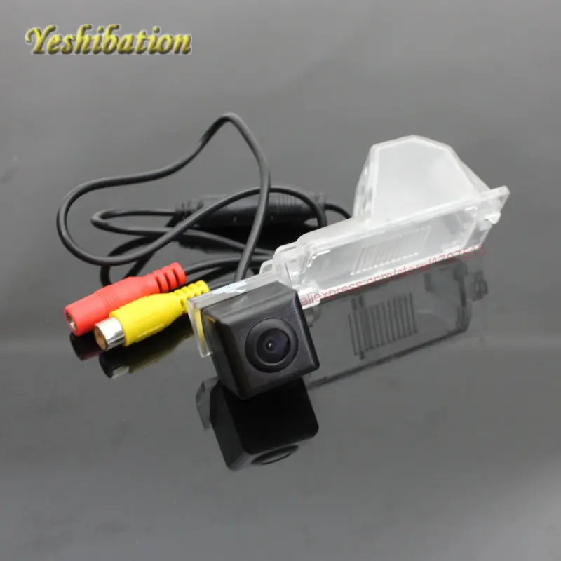 Yeshibation Wireless Camera RCA/AUX Video Transmitter and Receiver Kit For Ford Edge 2007~2014 License Plate Light DIY