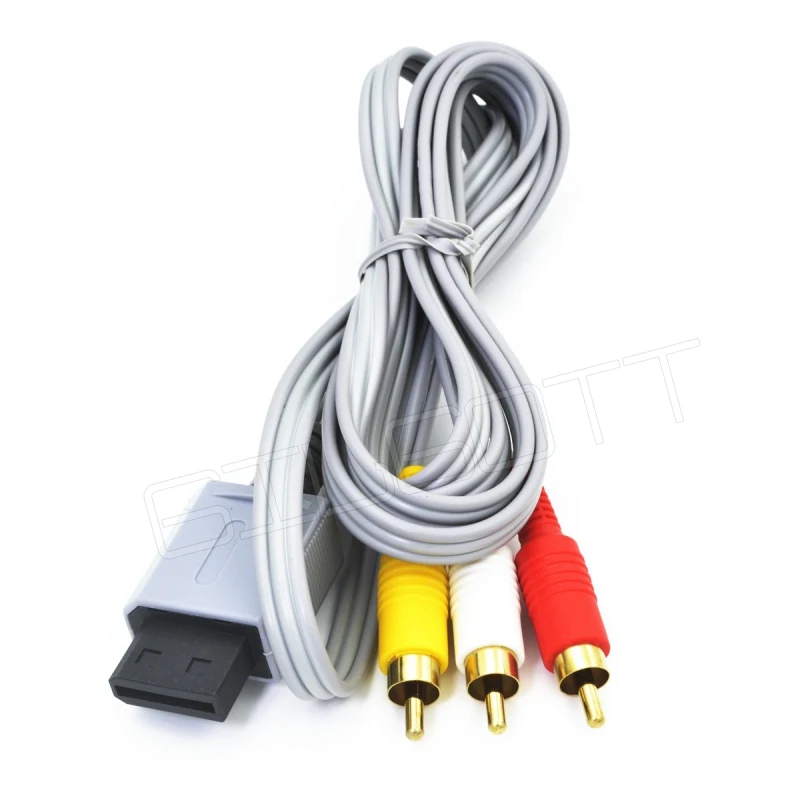 Audio Video AV Composite RCA Cable for Nintendo Wii