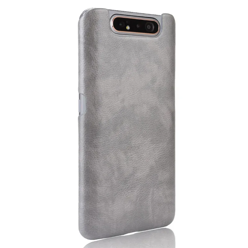 For Samsung Galaxy A80 ShockProof luxury PU Leather Hard Back Cover Case For Samsung A80 A 80 A805F A805 SM-A805F Phone Case